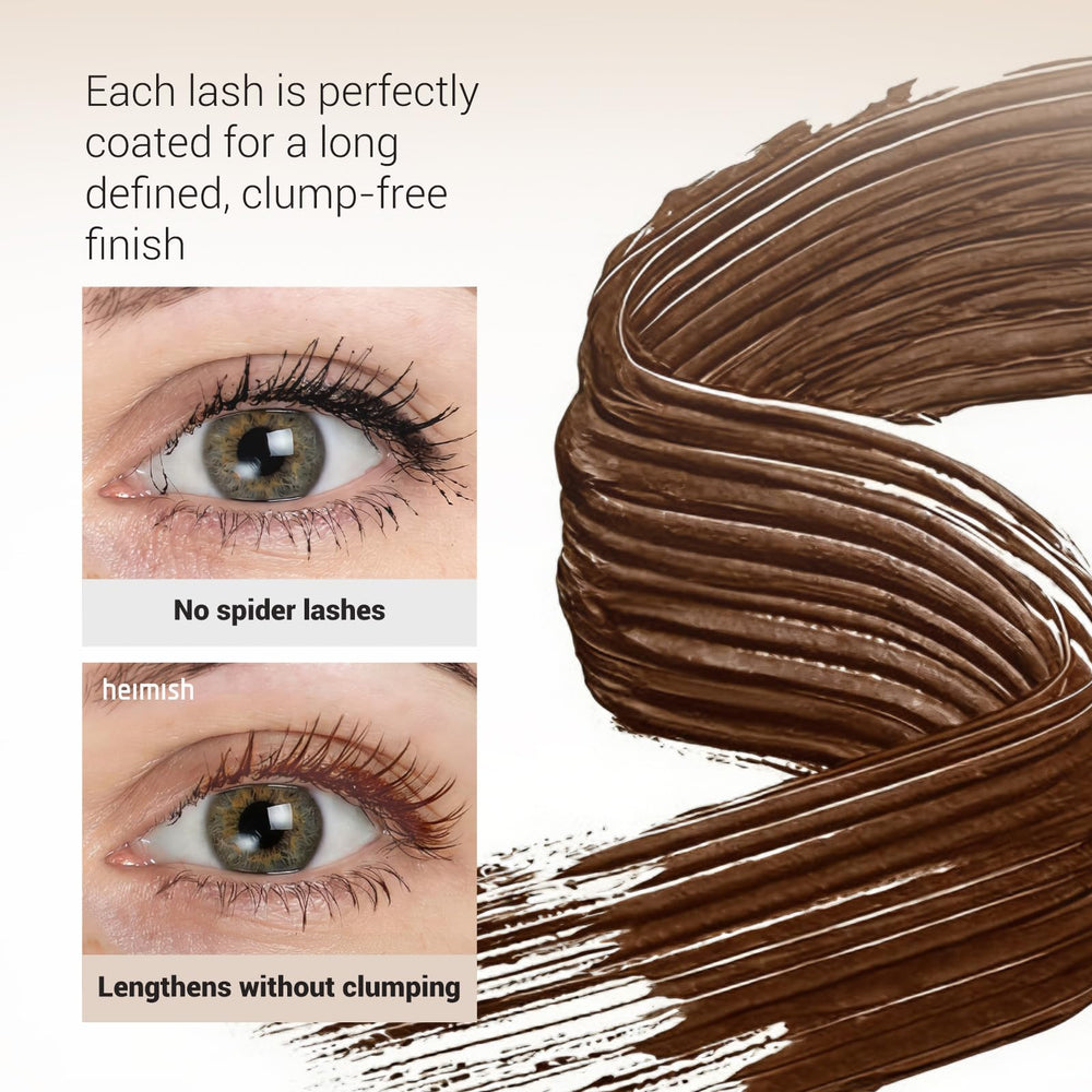 HEIMISH Dailism Smudge Stop Mascara delivers defined lashes with no heavy feel.