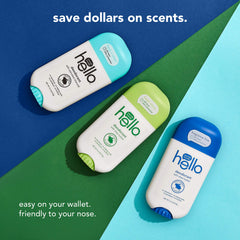 Hello 24-hour odor control emphasis for reliable daily confidence