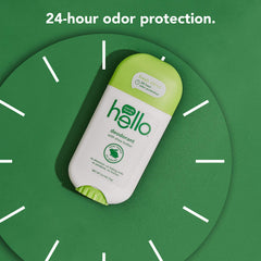 Hello deodorant Fresh Citrus stick with shea butter for gentle moisture.
