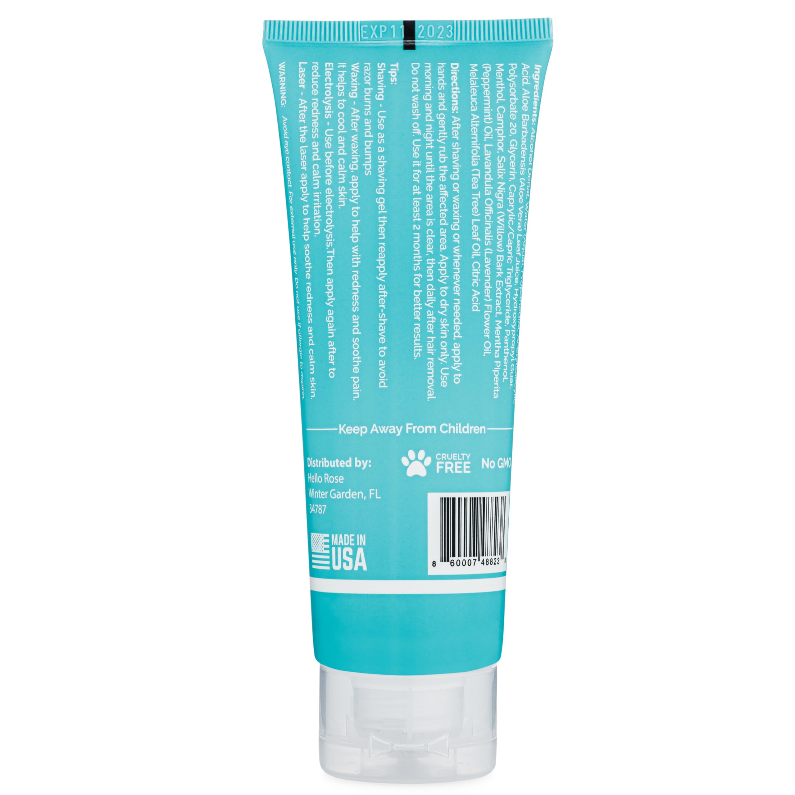Hello Rose serum dispense closeup shows precise application and clean, user-friendly design.