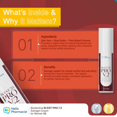 HelloPharmacist BiEst 7.0 PRO V2 application scene for daily routine and skin comfort.