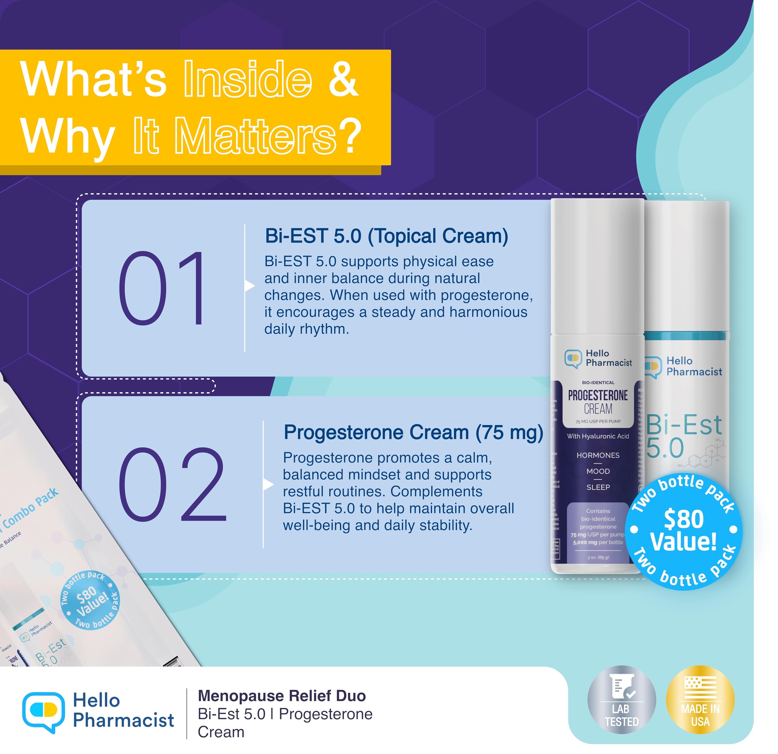 HelloPharmacist Biestro application routine demonstrates easy topical use