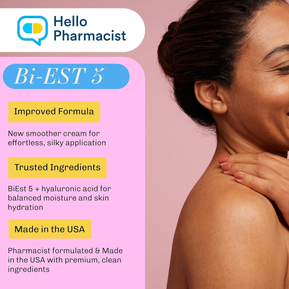 HelloPharmacist Made in USA label image signals quality and safety.