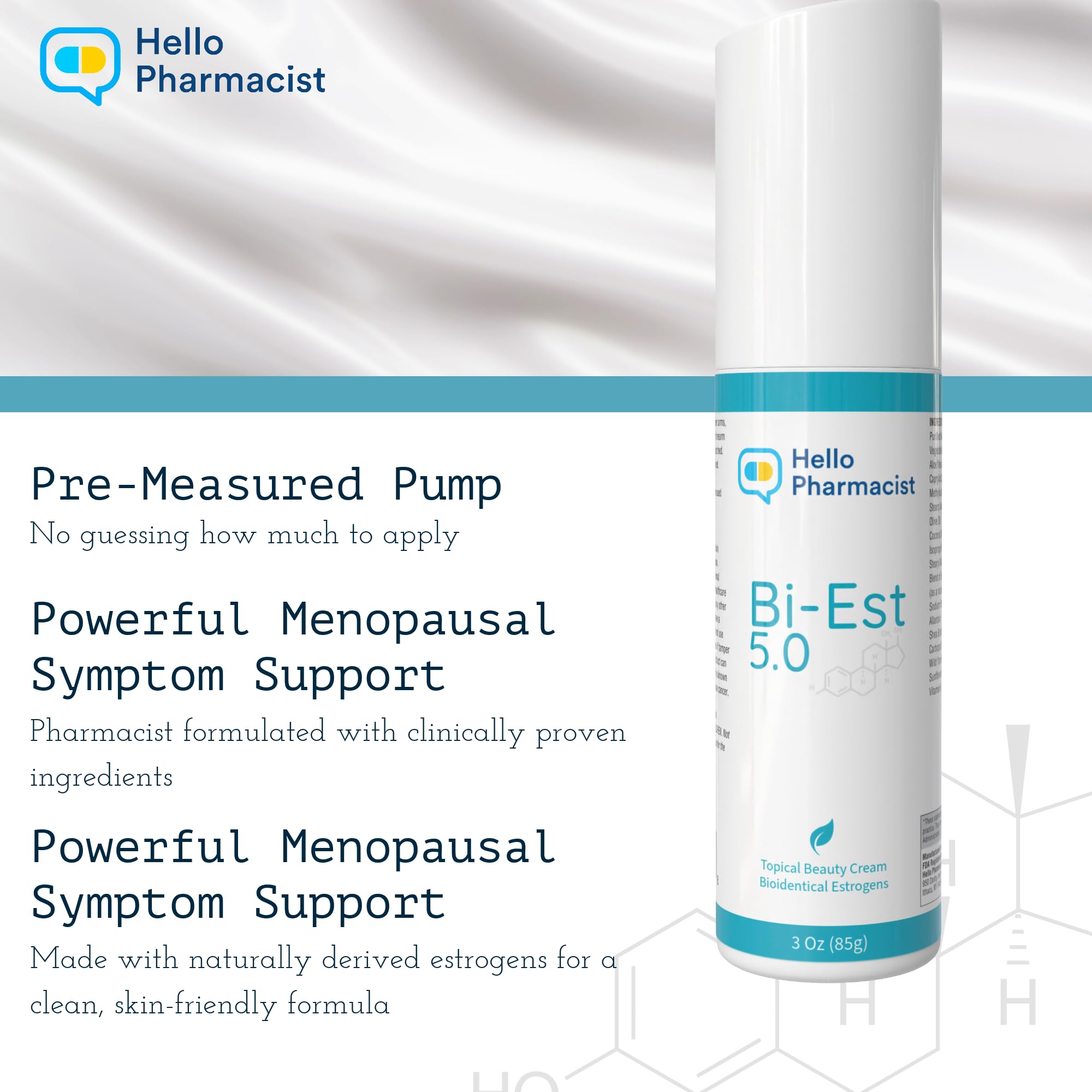 HelloPharmacist Wild Yam Extract highlight natural phytoestrogen-inspired skincare.
