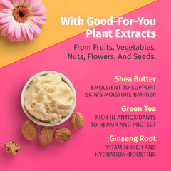 Hempz Acai Goji Berry blend emphasizes nutrient-rich skin conditioning.