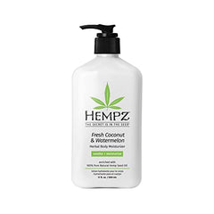 Hempz Body Lotion Watermelon Fragrance visual focus and lightweight moisture.