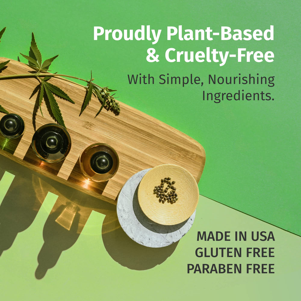 Hempz cruelty-free vegan packaging signals ethical skincare choice.