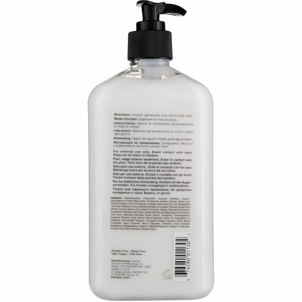 Hempz Original twin-pack display emphasizes convenience and value for shoppers.
