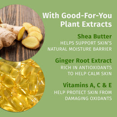 Hempz Original fragrance-banana-flowers captures a light, natural scent without irritating residues.