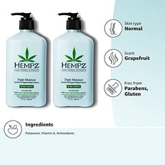 Hempz two 17 oz jars displayed on shelf