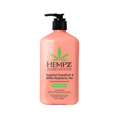 Hempz Sugared Grapefruit & Raspberry lotion pump for daily hydration
