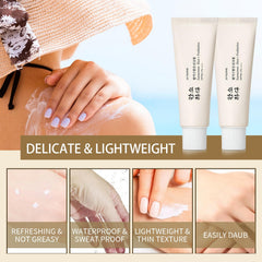 HENGRUNXIN Relief Sun packaging box with clean, eco-friendly design.