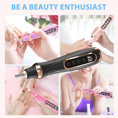 HengYuaoler USB-powered nail file for power bank or laptop use.