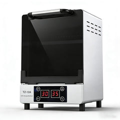 Henlivy nail tool cleaning cabinet front view for efficient sanitization in salons.