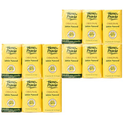 Heno de Pravia 4-sets packaging with two soaps, ideal for daily cleansing.
