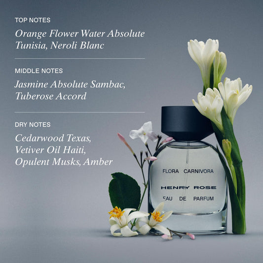 Henry Rose Flora Carnivora travel size ideal for easy touch-ups.