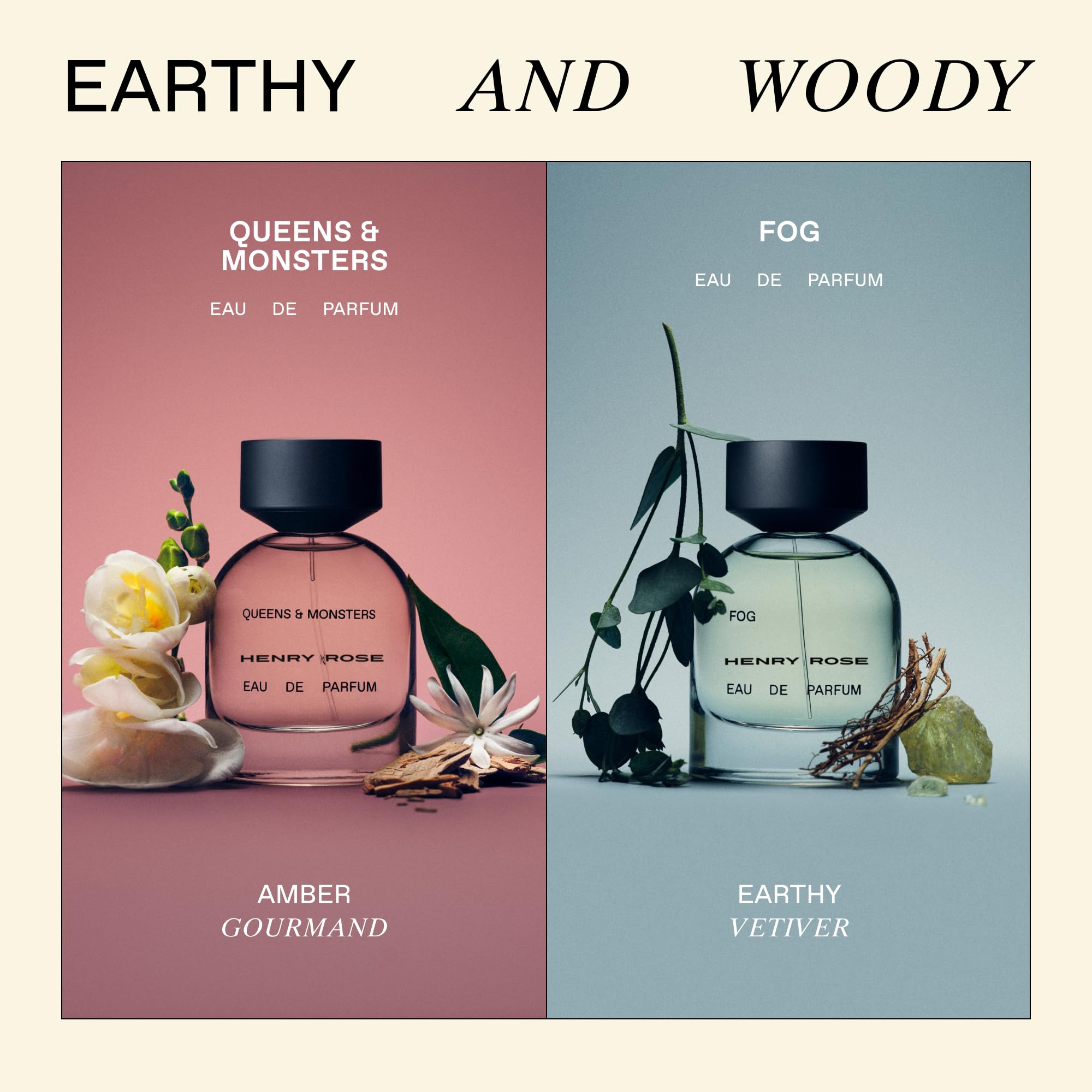 Henry Rose Queens Monsters ingredients list highlights clean, high-quality components.