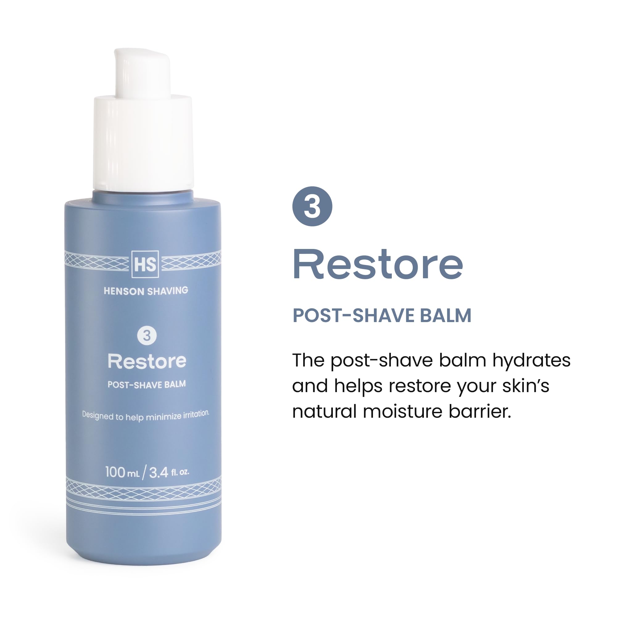 Henson Shaving soothing-care for sensitive skin reduces irritation and supports the skin barrier