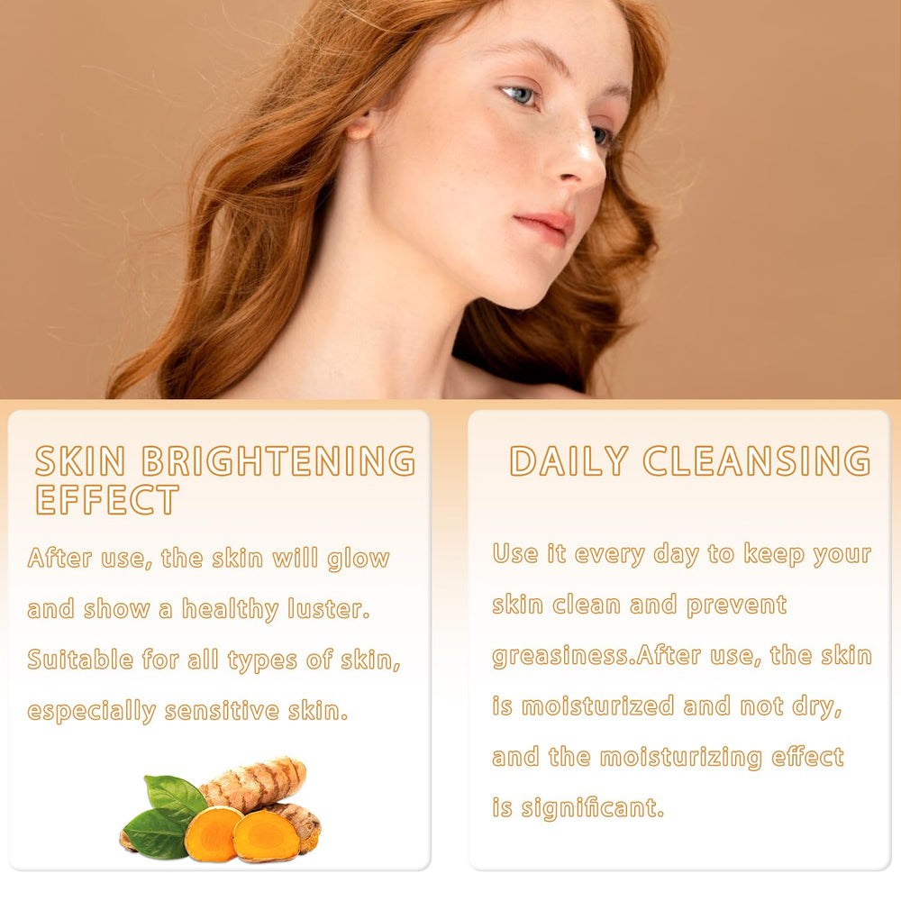 Hepanio turmeric brush detail with soft bristles for gentle cleansing