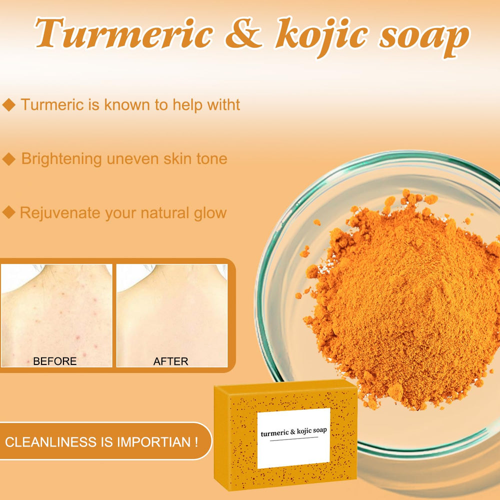Hepanio turmeric cleansing soap bar provides long-lasting skin nourishment