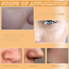 Hepanio turmeric cleansing pads close-up showing gentle exfoliation