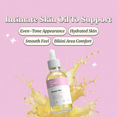 Her Fantasy Box Renew Her oil ingredients close-up highlighting natural botanicals