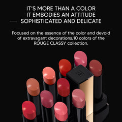 HERA Rouge Classy 413 tube close-up shows sleek, premium design for daily use.