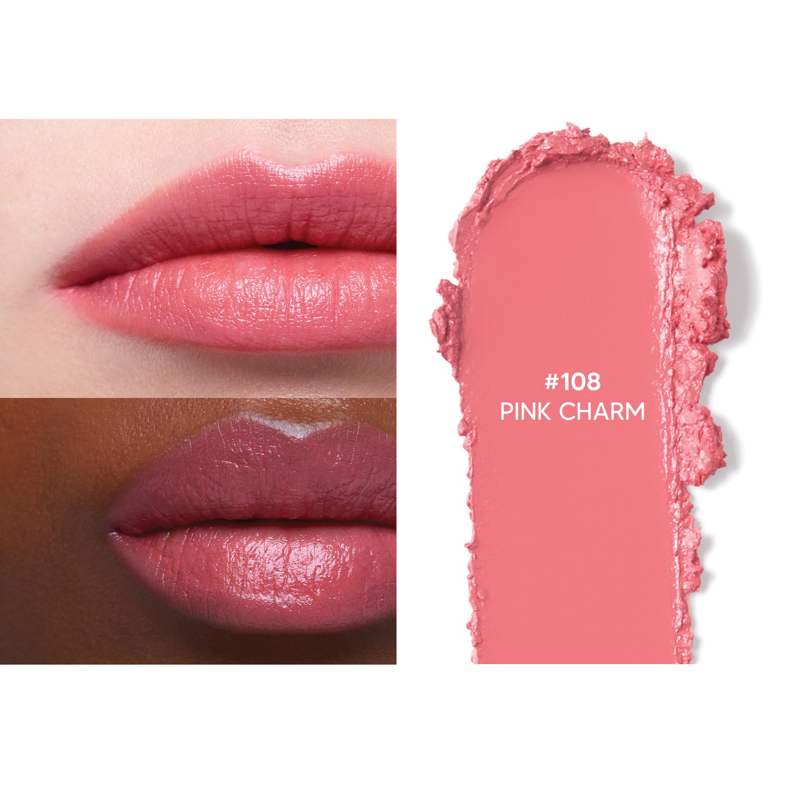 HERA Rouge Classy Lipstick 108 Pink Charm elegant packaging and luxurious lip experience