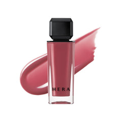 HERA Sensual Nude Lip Gloss 380 Cherish bottle and wand with natural shine