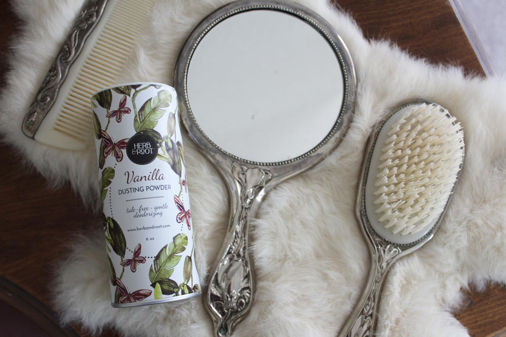 Herb & Root gift set full-size vanilla powder collection.