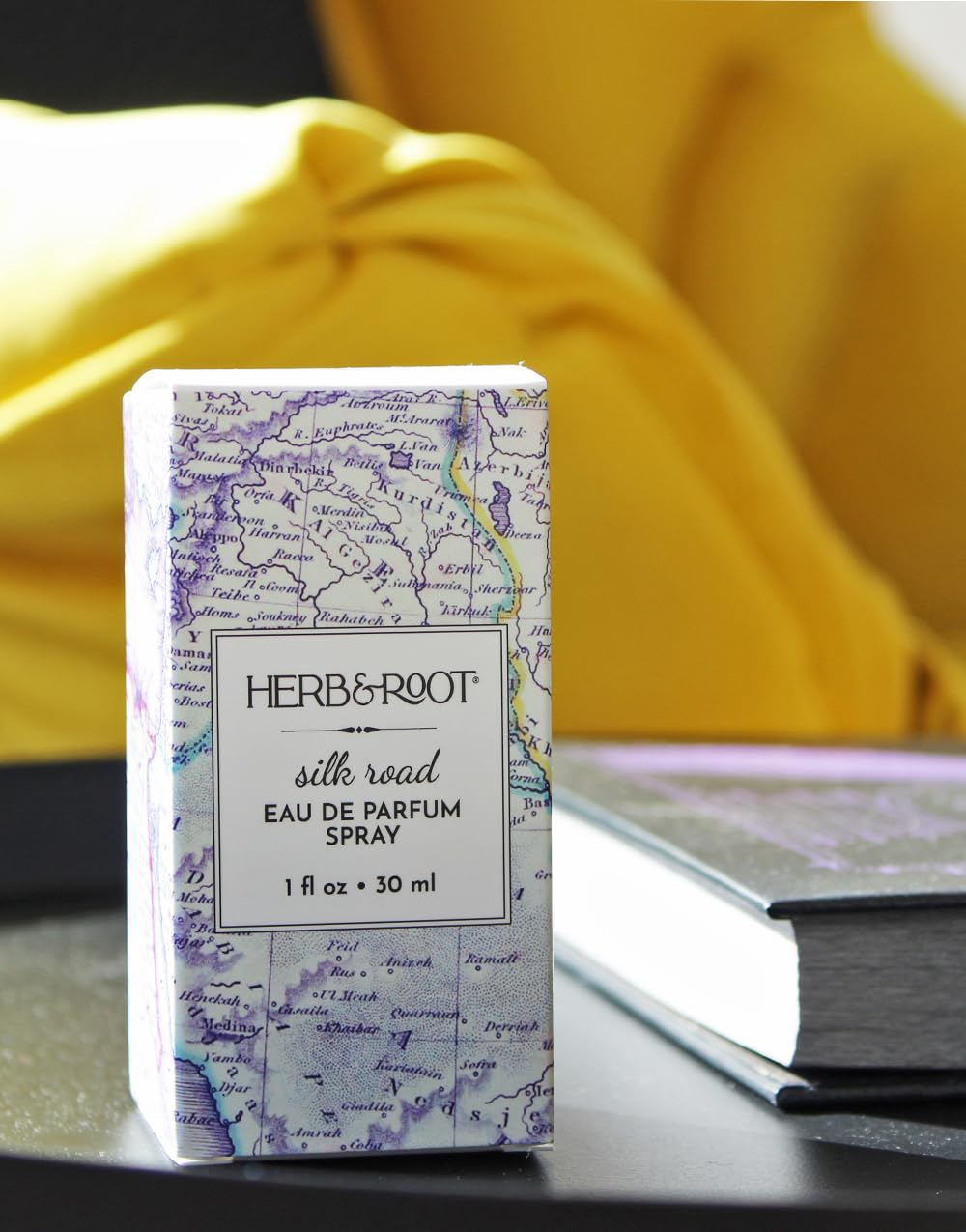 Herb & Root Amber Wood Spice hair-perfume demonstrates versatile wear for everyday scent