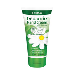 Herbacin Kamille Hand Cream pack of 2 tubes providing soothing moisture without greasy residue for daily hands