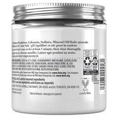 Herbal Essences bio:renew Hemp and Aloe Repairing Mask argan oil detail close-up highlights nourishment