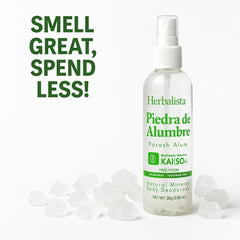 Herbalista whole-body-use image emphasizes versatile odor control from head to toe.