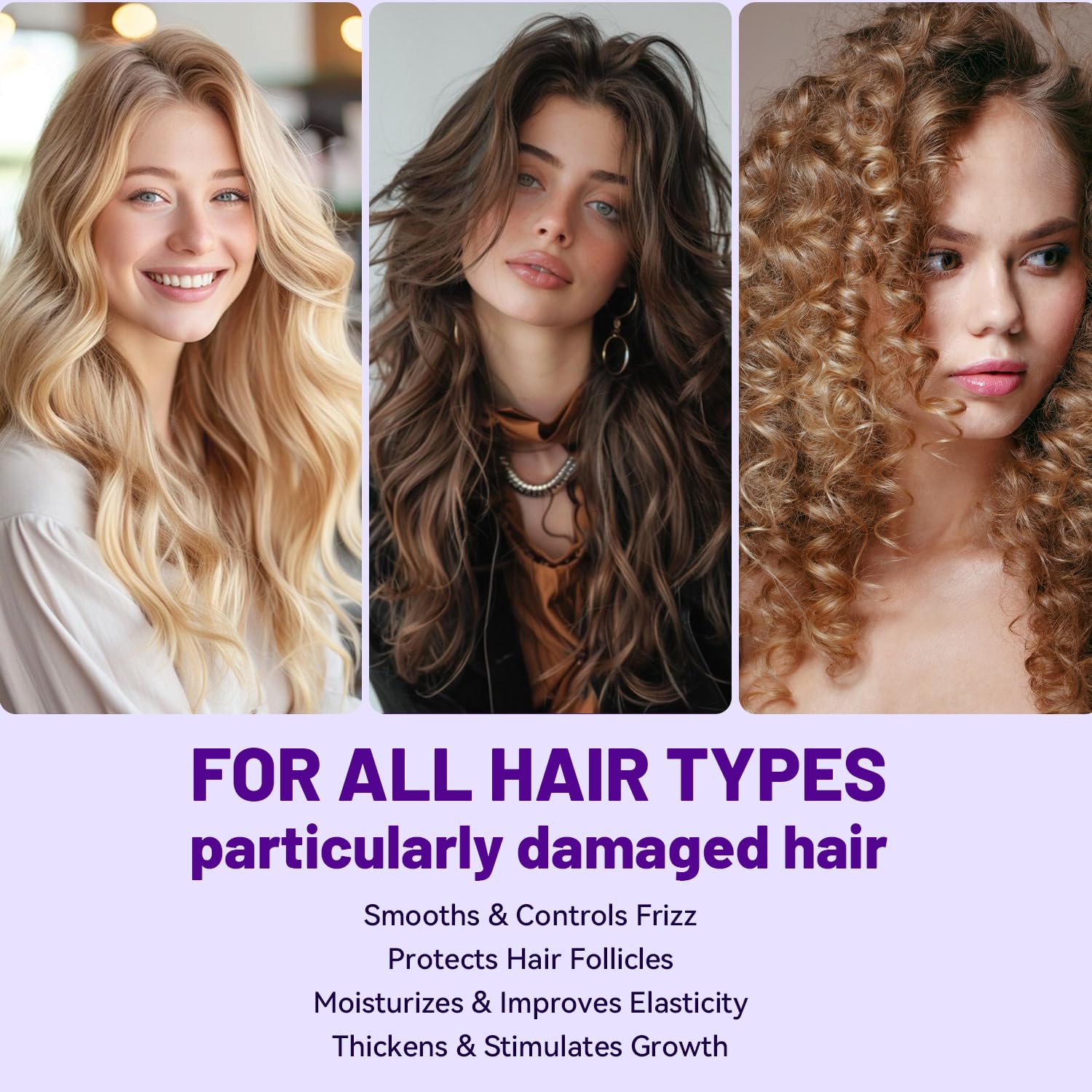 Herbalosophy Biotin & Collagen set packaging shows sulfate- and paraben-free care.