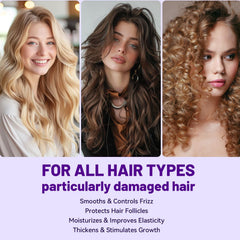 Herbalosophy Biotin & Collagen set packaging shows sulfate- and paraben-free care.