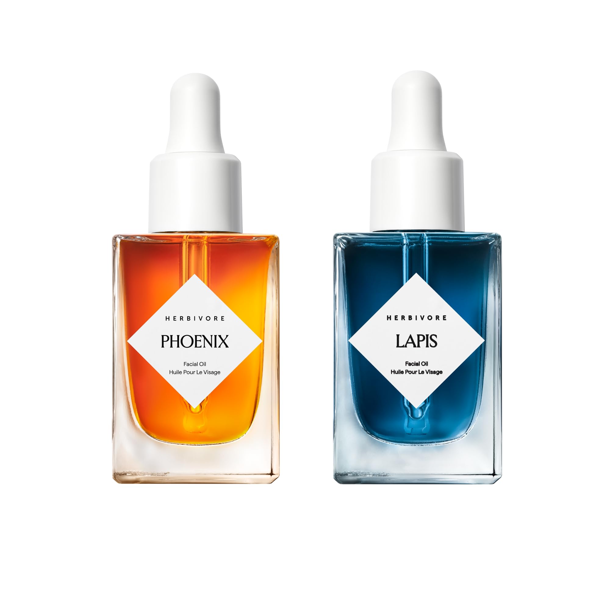 HERBIVORE Balance + Renew Lapis Blue Tansy Oil bottle for balanced skin and redness soothing.