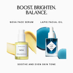 HERBIVORE Brighten and Balance Set packshot showing two-step routine