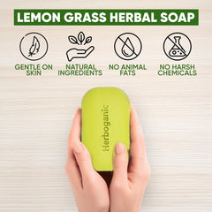 Daily cleansing with natural extracts by HERBOGANIC for a revived feeling after shower.