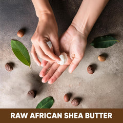 HERBOGANIC raw shea butter for soap making and DIY.