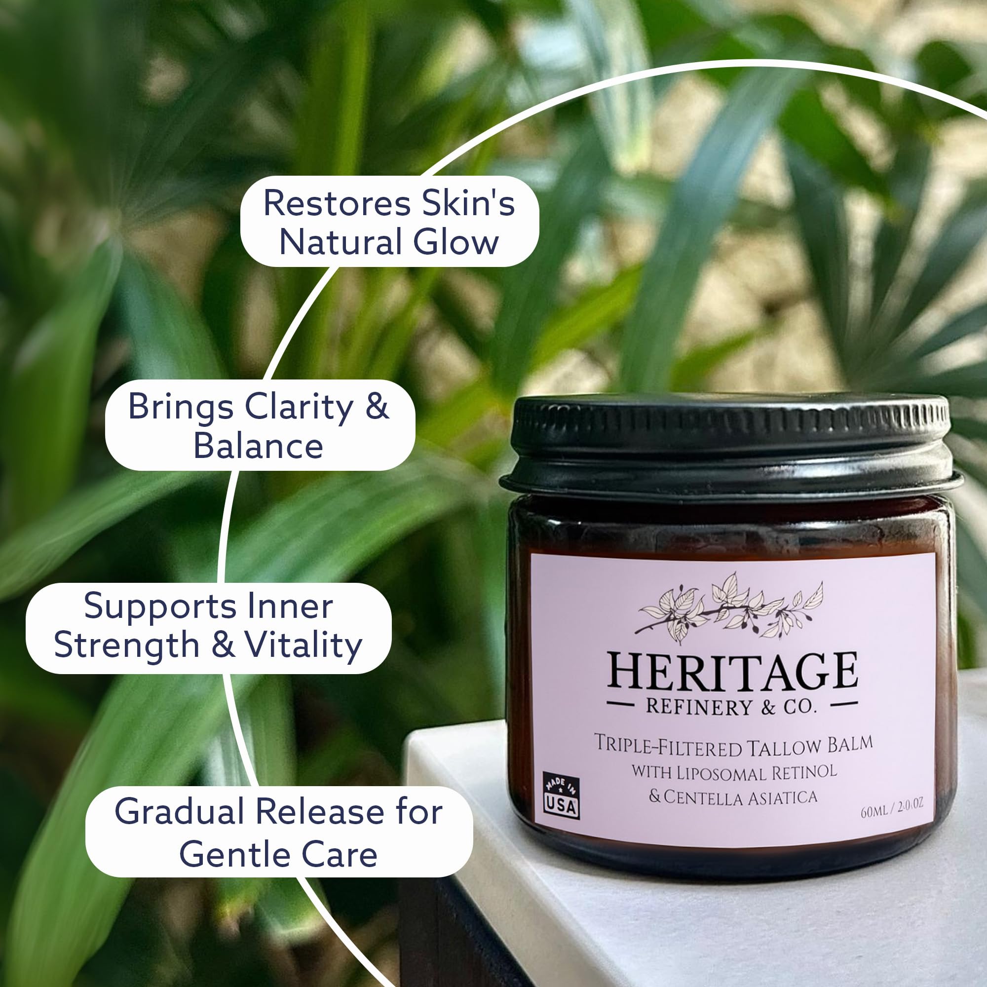 Heritage Refinery & Co. unisex moisturizer usage, suitable for daily care.