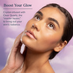 Seaweed extracts emphasize natural antioxidants in Aura Glow Cleanser.