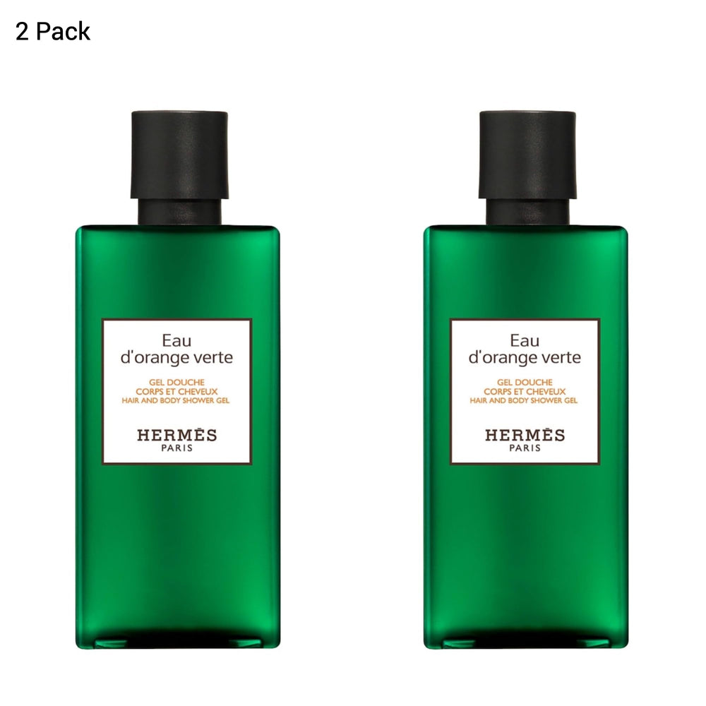Hermès Eau d'Orange Verte rich lather spreads evenly for cleansing.