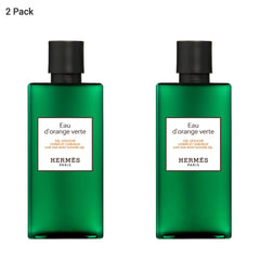 Hermès Eau d'Orange Verte rich lather spreads evenly for cleansing.