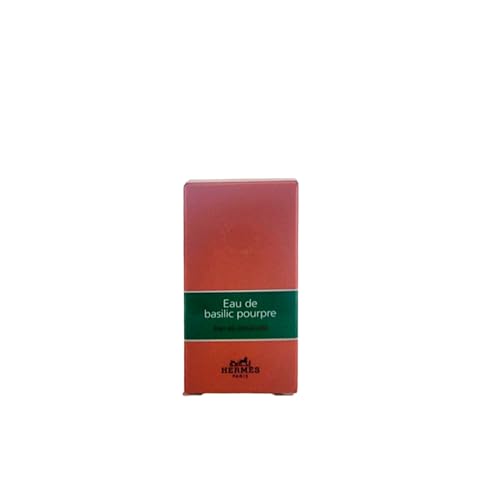 Hermès Eau de Basilic Pourpre middle-note bergamot brightens the fragrance