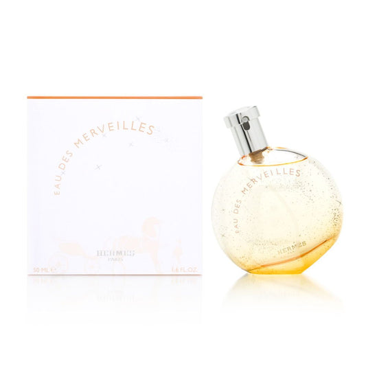 Hermès Eau Des Merveilles bottle, elegant 1.6 oz EDT for everyday wear