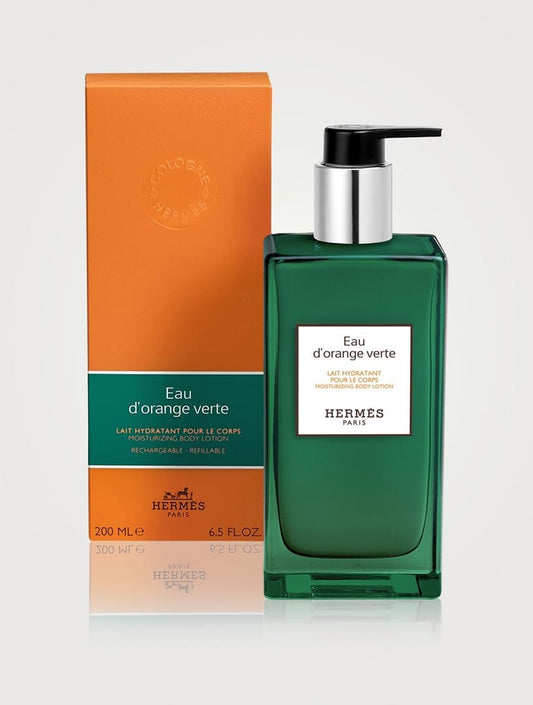 Hermès Eau d'orange Verte pump detail showing Clou de Selle engraving