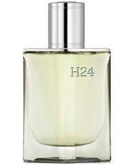 Hermès H24 refillable bottle front view for daily wear.