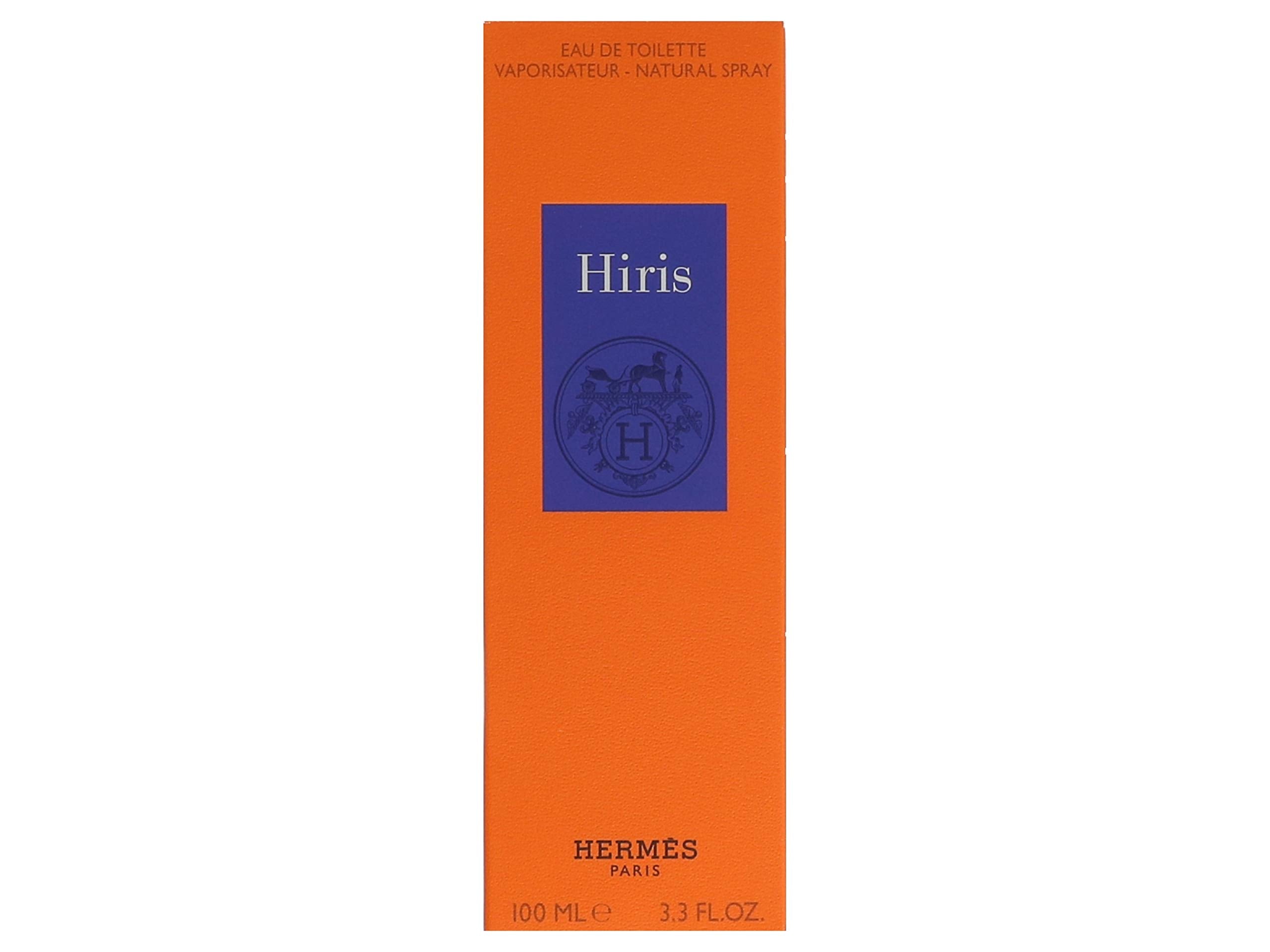 Hermès Hiris bottle close-up highlighting iris-inspired elegance for a refined scent moment.