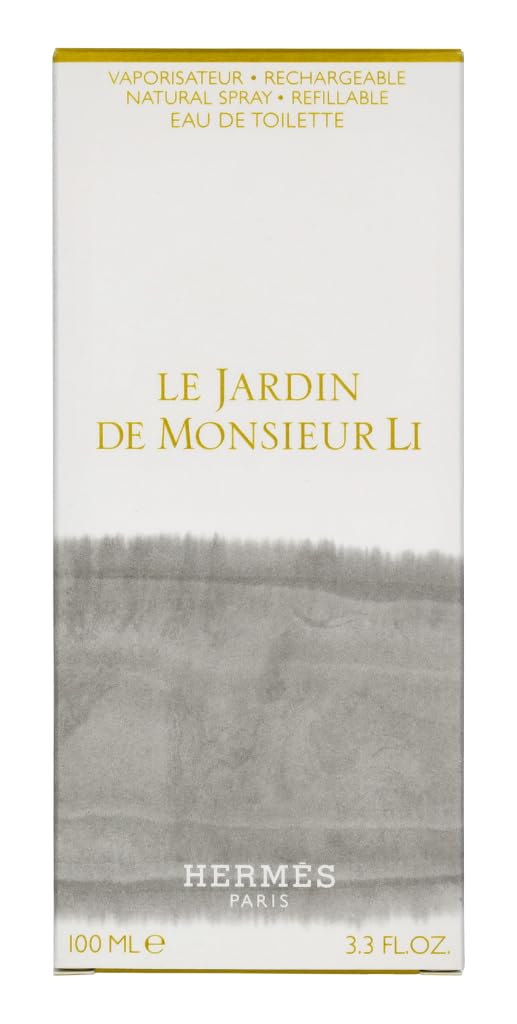 Hermès Le Jardin de Monsieur Li spray application; easy mist for spring days.